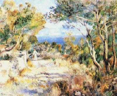 Pierre Renoir L'Estaque Sweden oil painting art